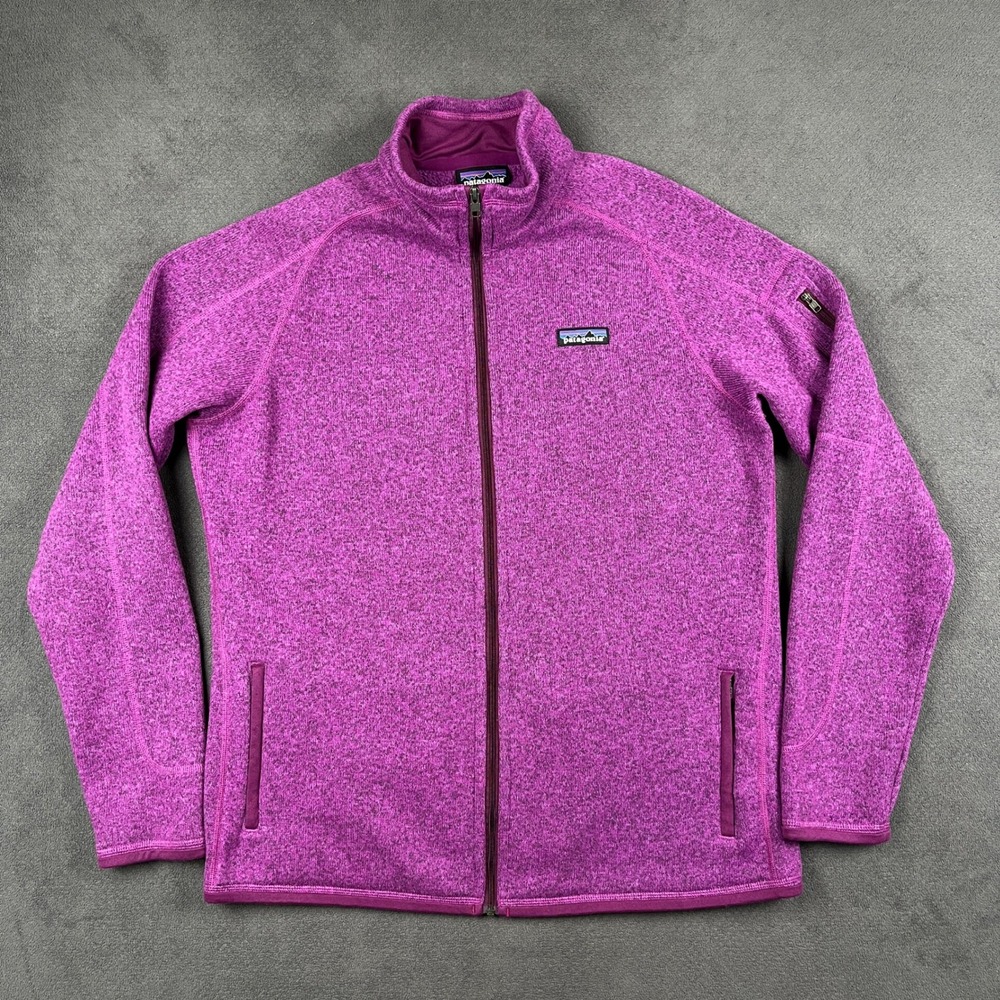 Patagonia Better Sweater Jacket Womens XL Ikat Purple Full Zip Fleece 25542